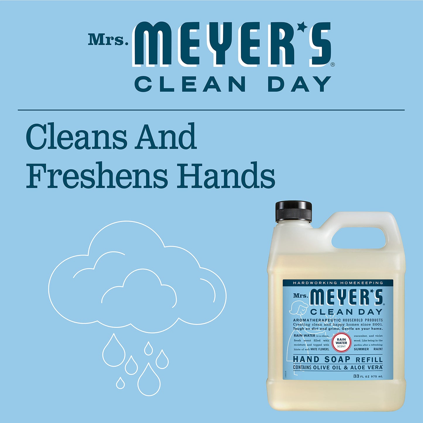 available as single 33oz refill or 6-pack (lavender) for bulk purchasing flexibility