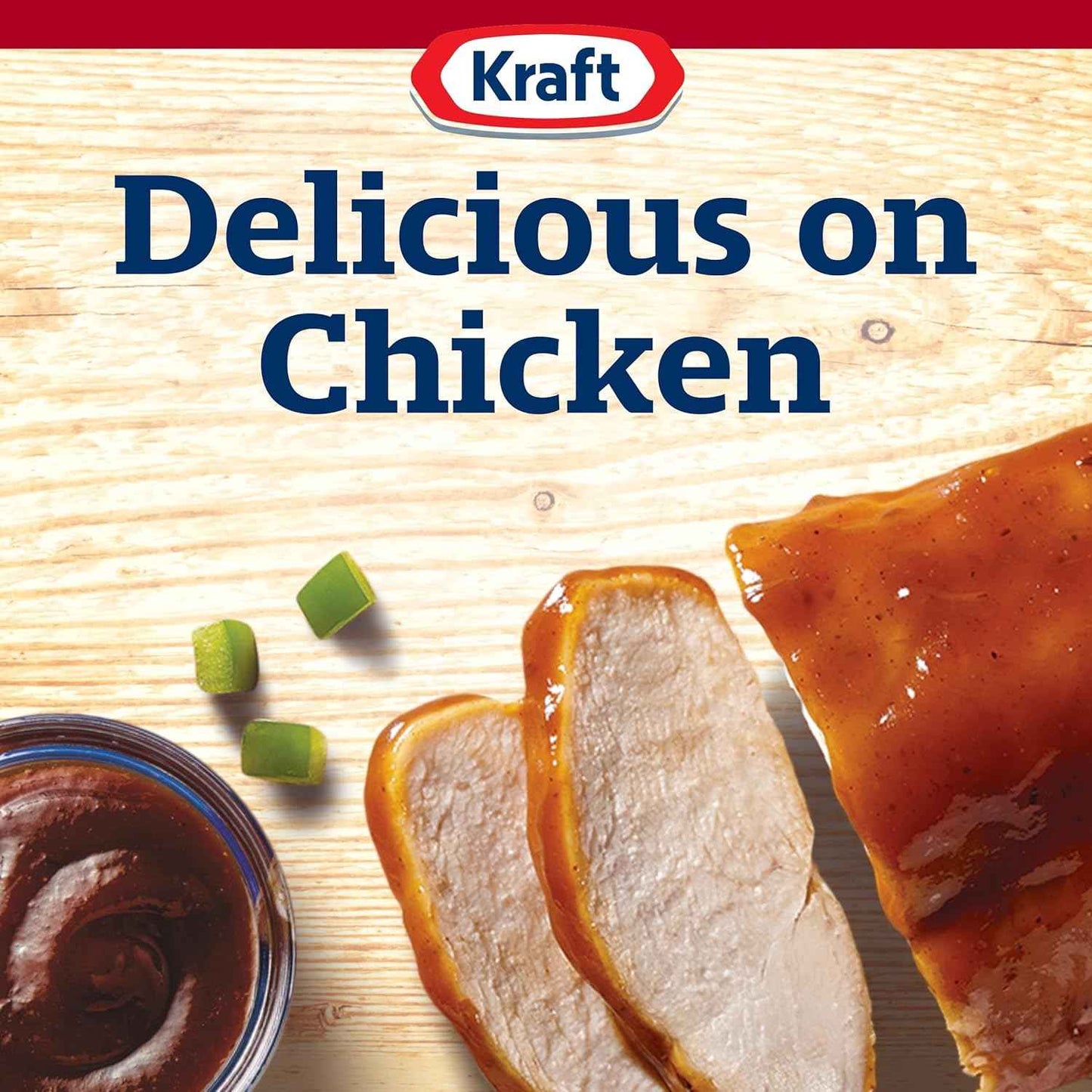Kraft Original BBQ Sauce – Family-Friendly Dip for Chicken Tenders, Fries, and Weeknight Dinners