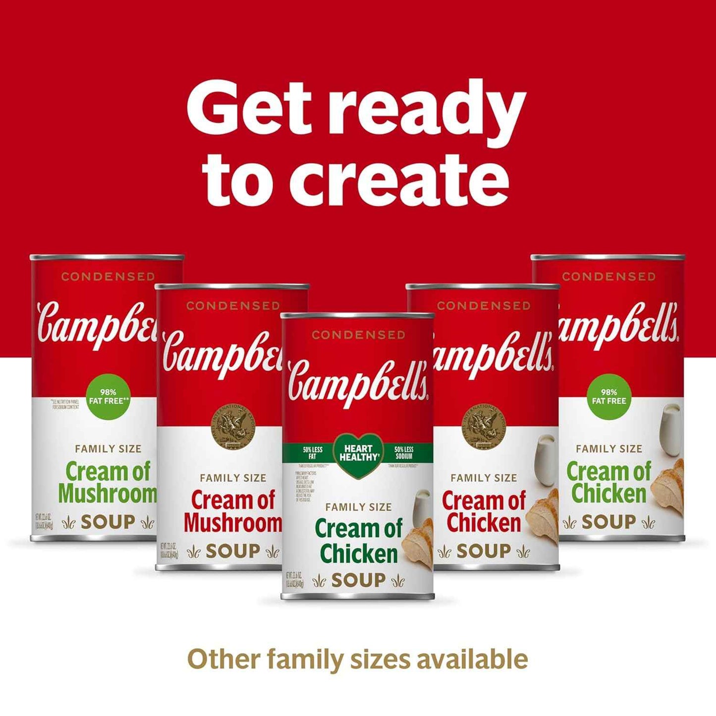 Campbell's Cream of Mushroom Soup – Practical Pantry Gift for College Students and First-Time Renters