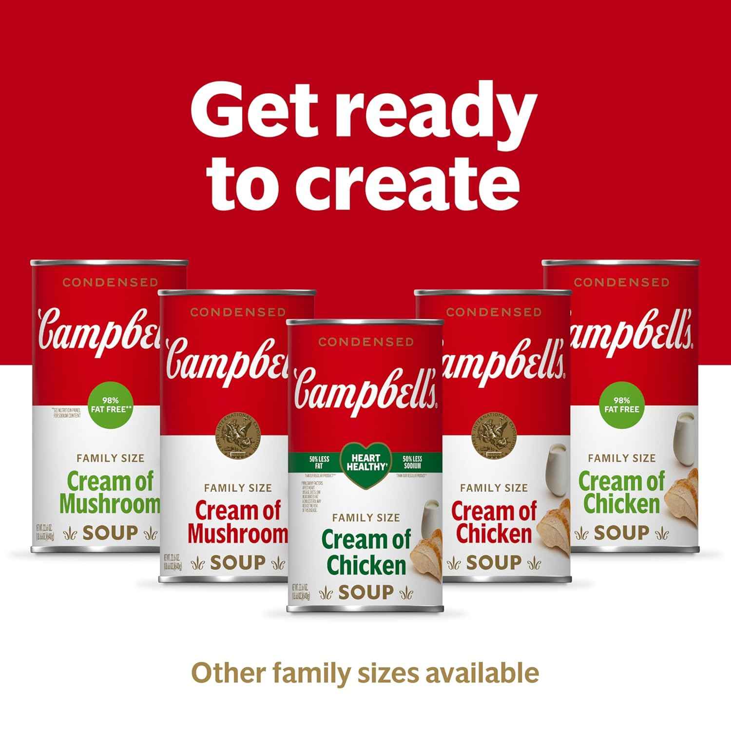 Campbell's Cream of Mushroom Soup – Practical Pantry Gift for College Students and First-Time Renters