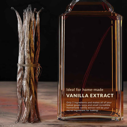 Aroma Pods - Premium Gourmet Birthday Gift for Her, Vacuum Sealed Grade A Vanilla Beans for Baking & Extract