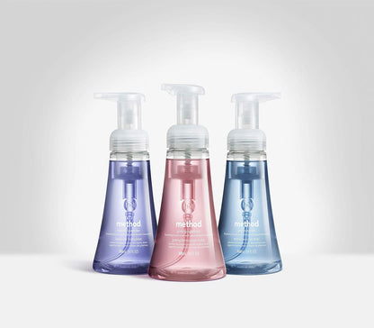 available in 10 fl oz pump bottles (singles, 2-pack, 3-pack, 6-pack) and 28 fl oz refills (1-pack, 4-pack)