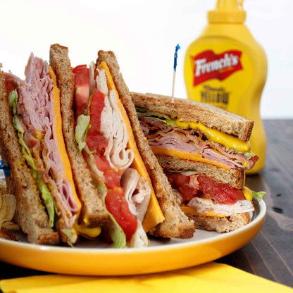 French's Classic Yellow Mustard, 30 oz Pack of 2 – Family Pantry Mustard for Sandwich-Making and Lunchbox Prep