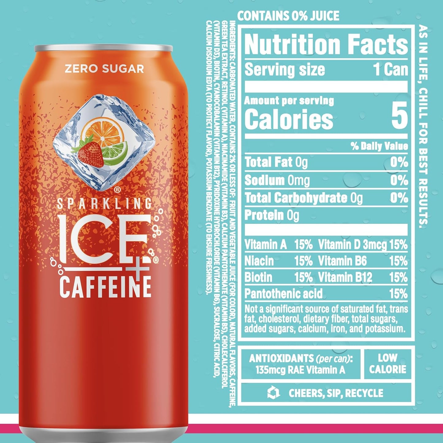 available in 12-pack and 24-pack recyclable can formats