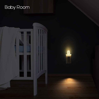 Emotionlite LED Nightlight for Aging in Place – Senior-Safe Path Light for Bedroom and Corridor, Auto Sensor