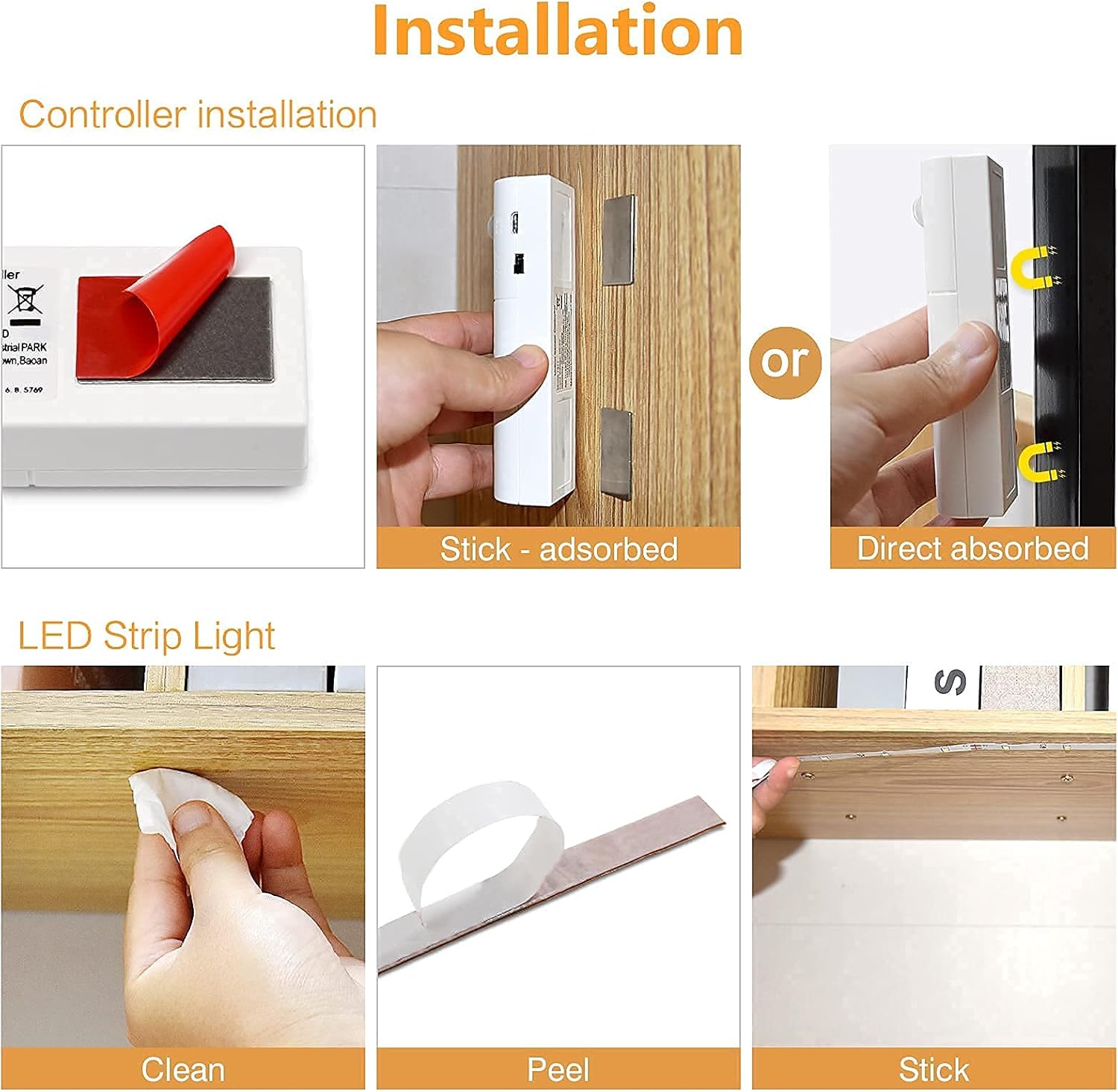 available in 6.56ft and 16.4ft lengths, single or 2-pack, in white or black housing with warm white or cool white output