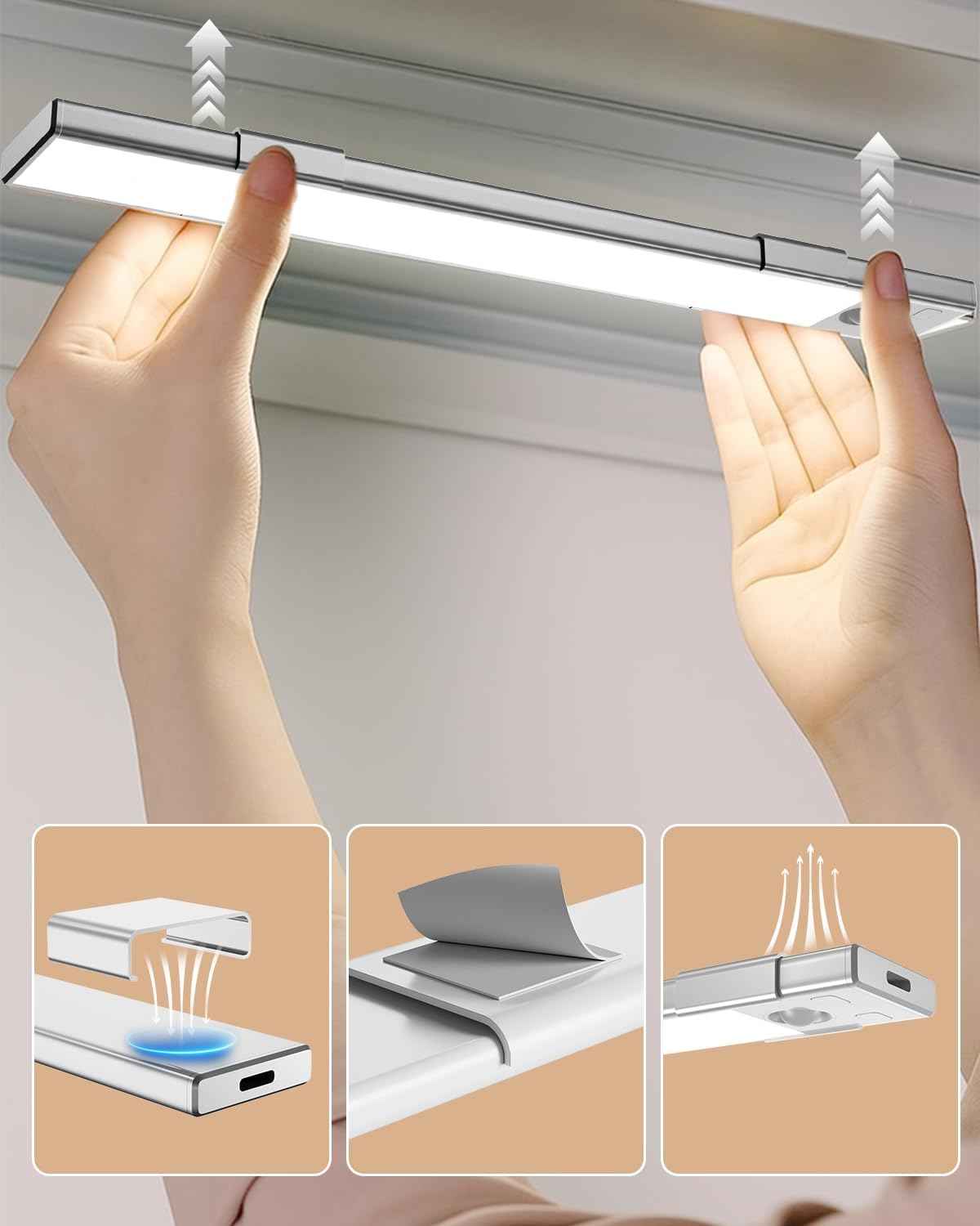 LumenGlow Motion Sensor Light 3 Pack – Thoughtful Housewarming Gift for New Homeowners and Renters