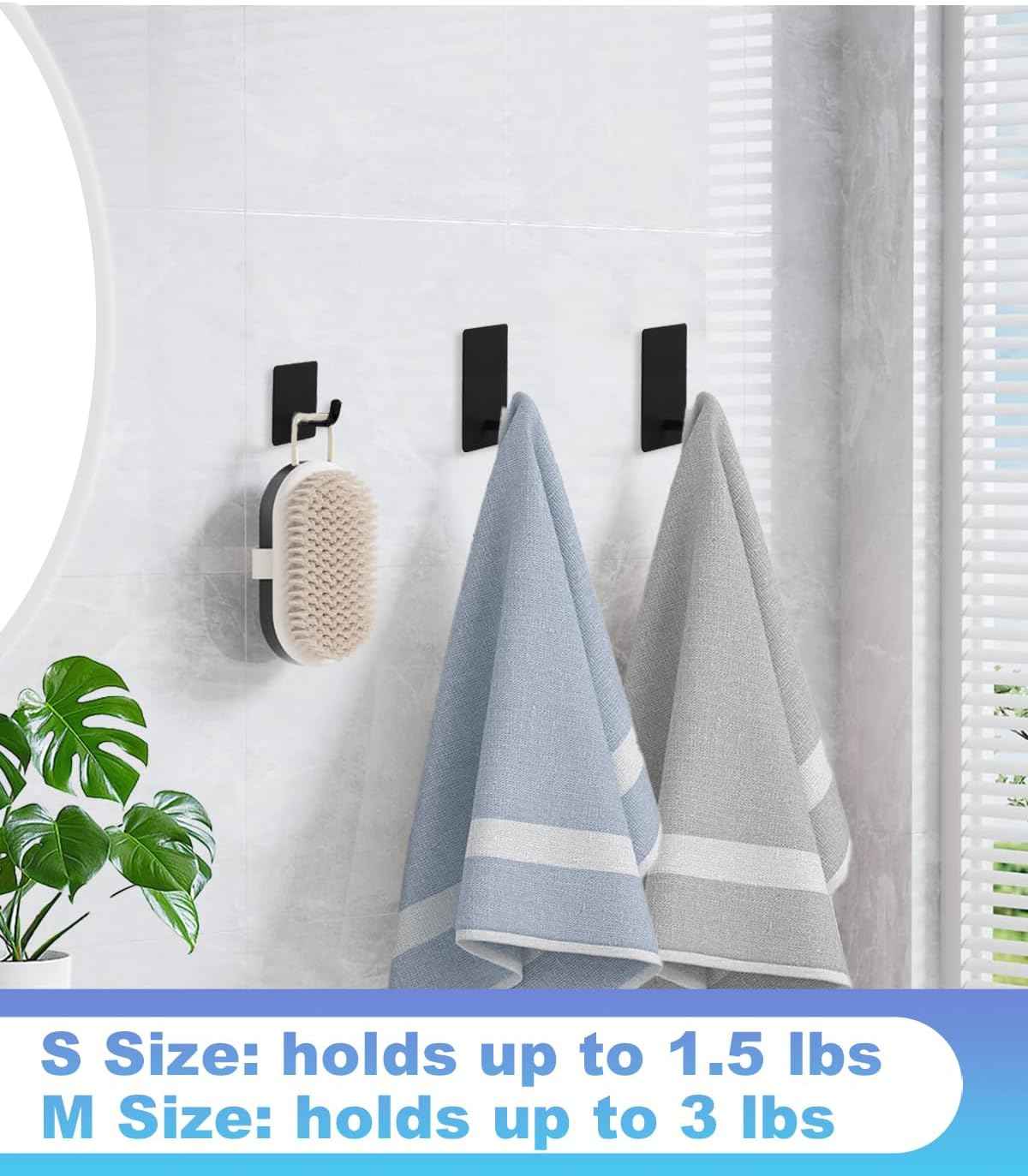 Brilmeadows Adhesive Wall Hooks – Thoughtful Housewarming Gift for New Homeowners and Renters