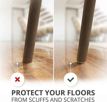 X-PROTECTOR 133-Piece Floor Protector Set – Thoughtful Hostess and Housewarming Gift for Anyone With Hardwood Floors