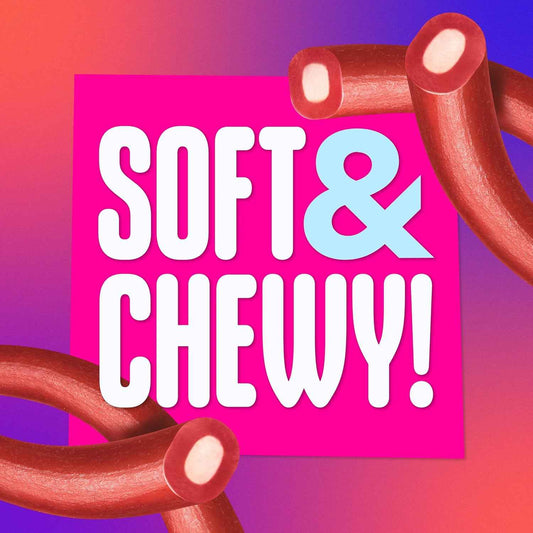 SweeTARTS Ropes Chewy Candy – Road Trip Travel Snack for Passengers, 9 oz Bag