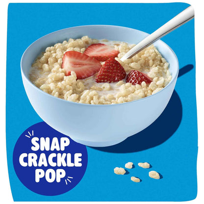 Kellogg's Rice Krispies Cereal – Nostalgic Saturday Morning Gift for the Camp-Style Breakfast Setting, 24oz