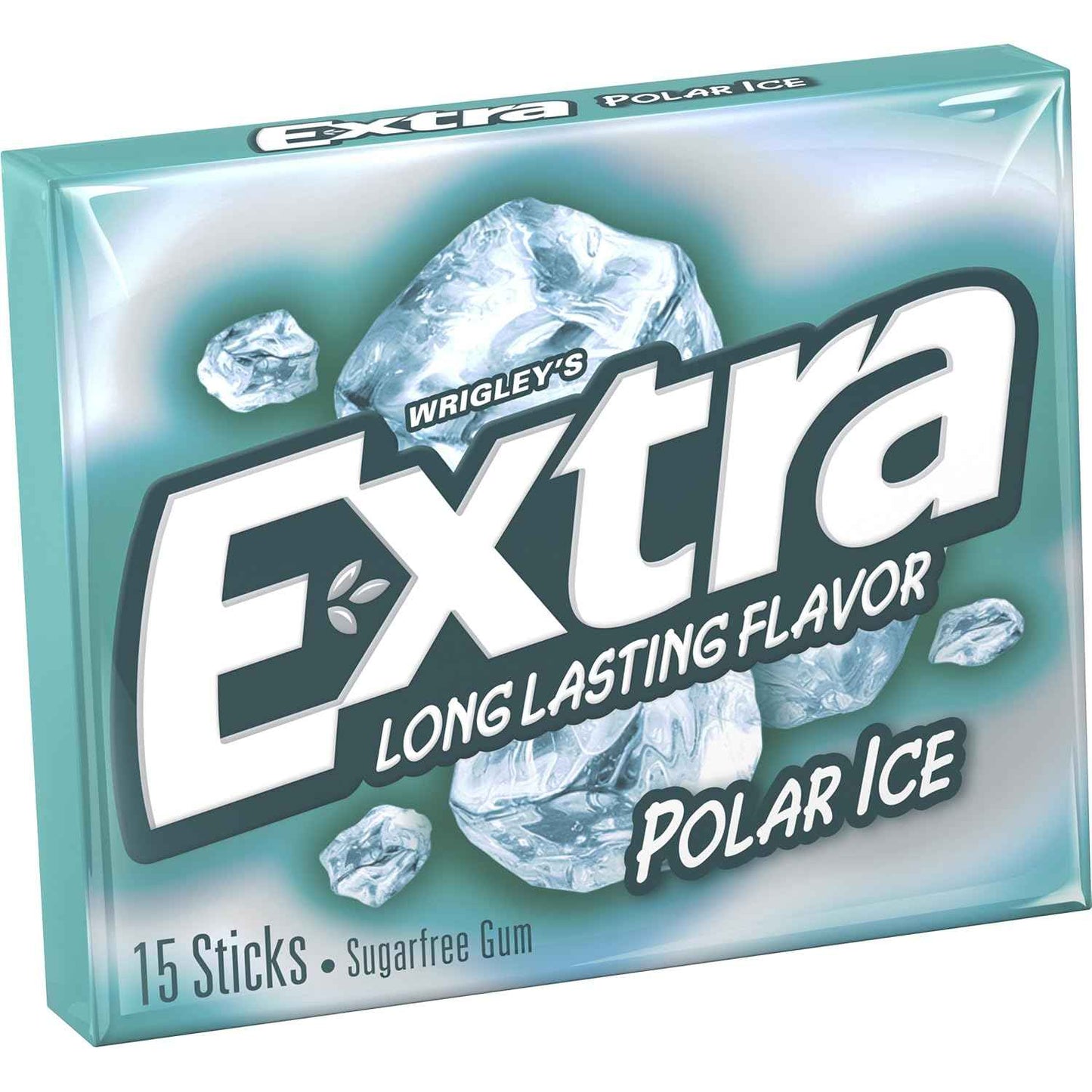 Extra Polar Ice Sugarfree Gum – Portable Chewing Gum for Outdoor Adventures, Pack of 2 (90 ct)