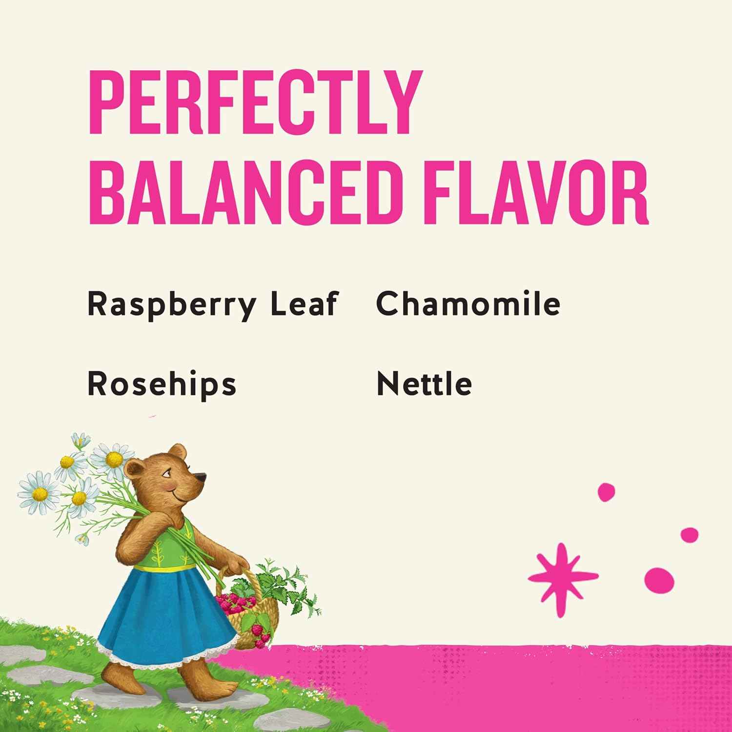 Celestial Seasonings SheWell Raspberry Leaf Tea – Hormone-Balancing Cup for Evening Self-Care Ritual, Caffeine-Free Herbal Blend