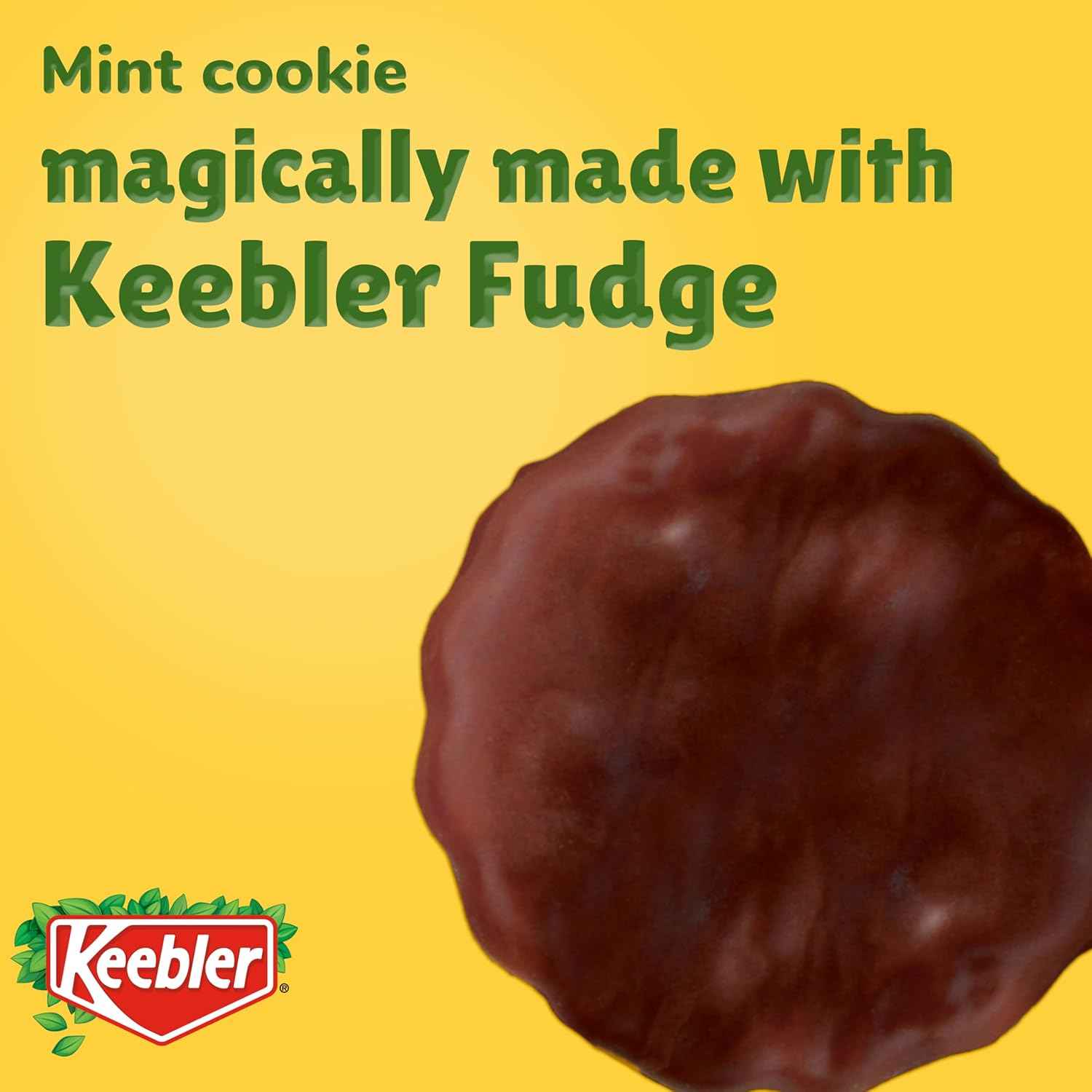 Keebler Grasshopper Mint Cookies - Nostalgic Birthday Gift for Mom and Women Who Love Classic Snacks, 10 Oz Pack of 1