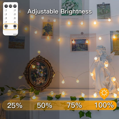 available in plug-in, usb-powered, and battery-operated variants with 50 or 100 led options