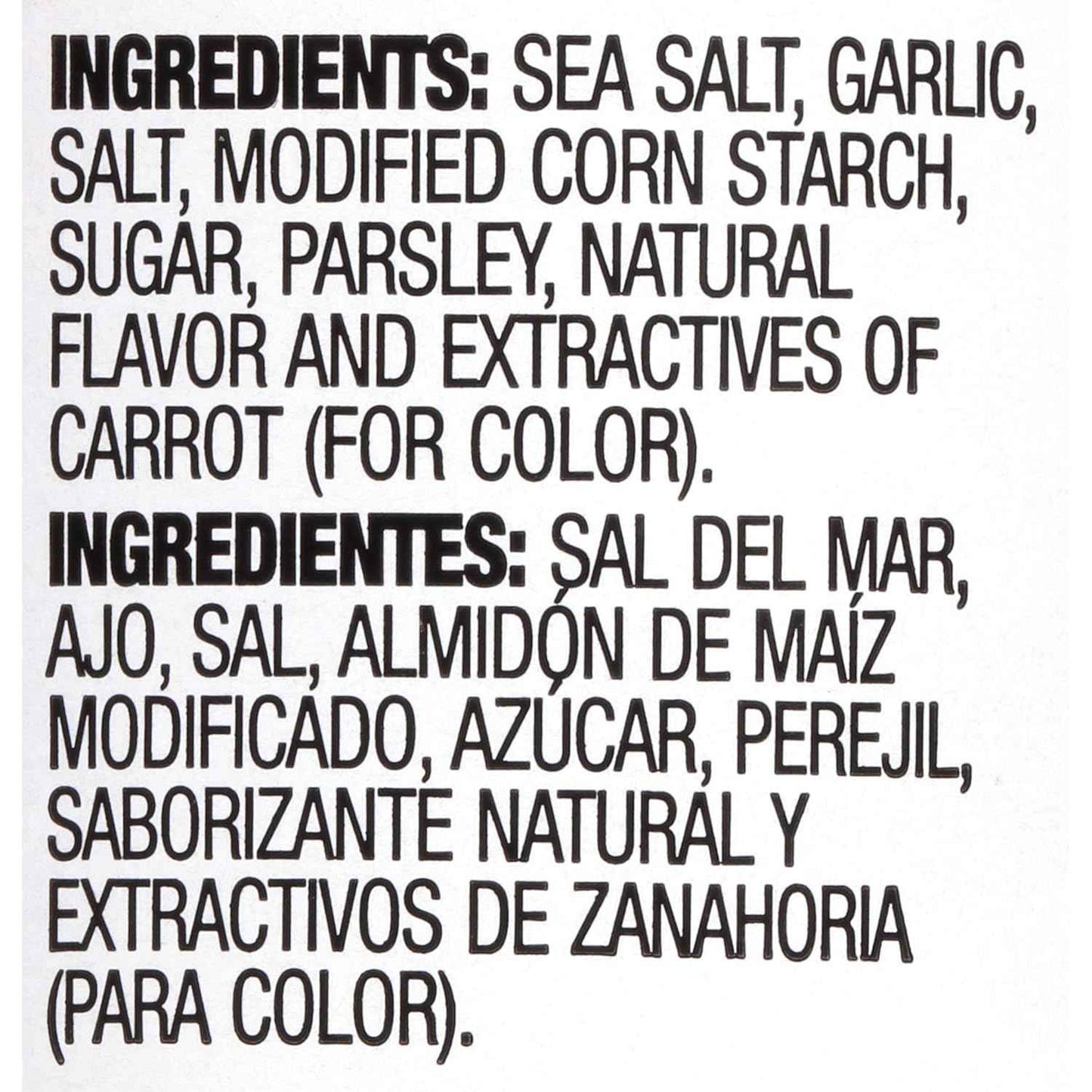 Lawry's Coarse Ground Garlic Salt with Parsley – Weeknight Kitchen Seasoning for Home Cooks