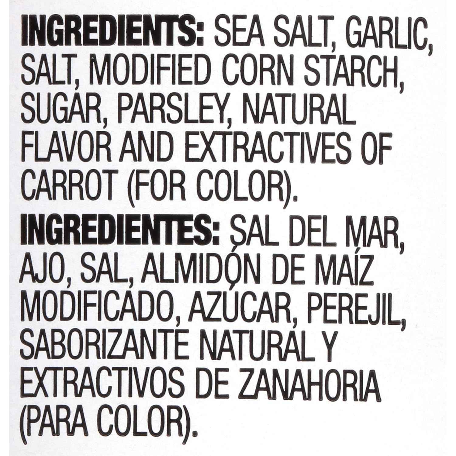 Lawry's Coarse Ground Garlic Salt with Parsley – Weeknight Kitchen Seasoning for Home Cooks