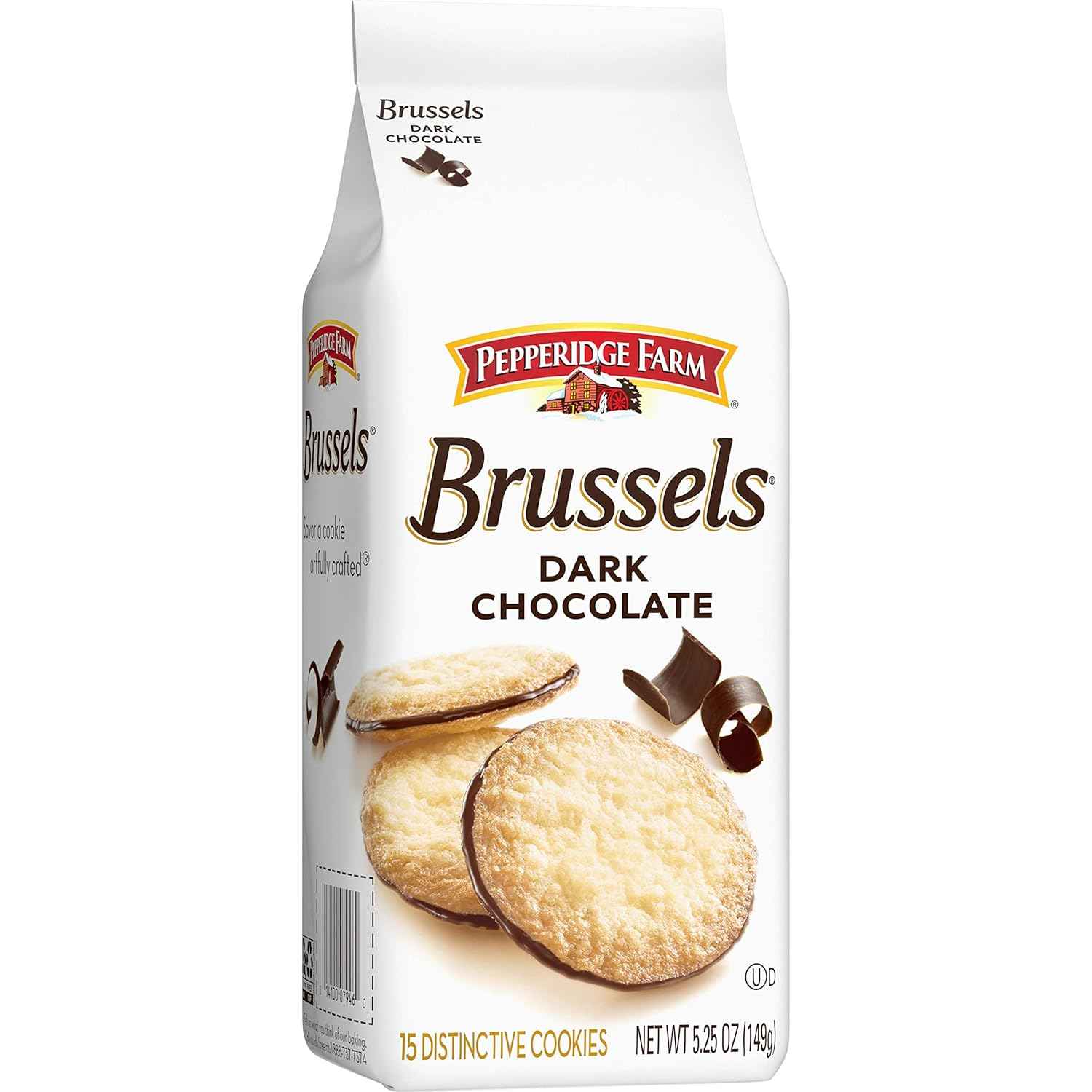 Pepperidge Farm Brussels Dark Chocolate Cookies – Hand-Crafted Artisan Treat for the Curated Coffee Bar, Premium Everyday Indulgence
