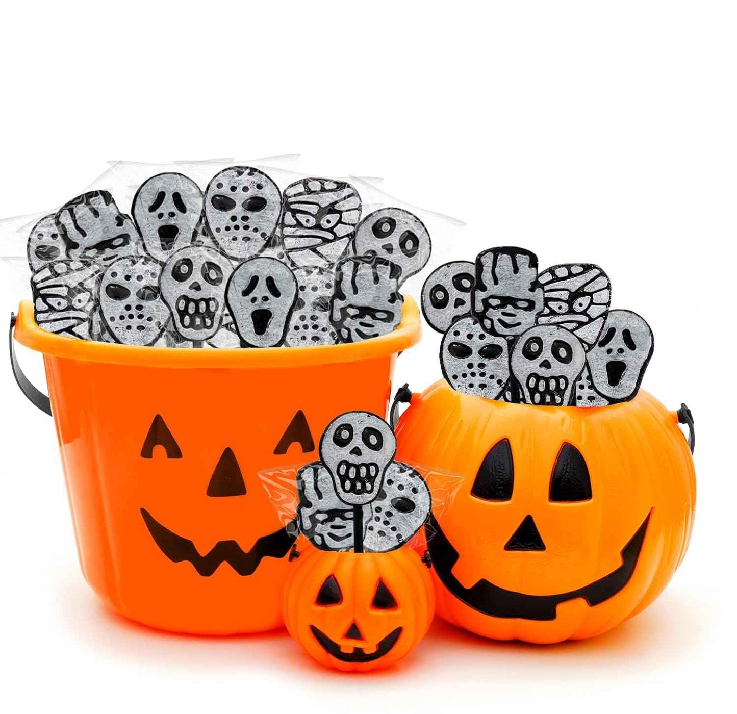 Fruidles Halloween Suckers – Durable Individually Wrapped Candy for Outdoor Haunted House Events