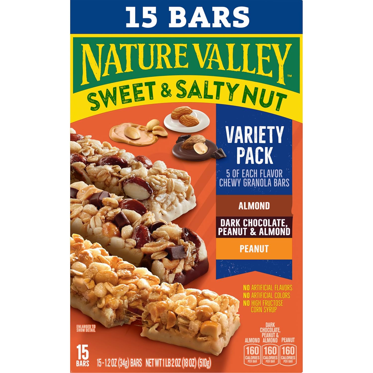 available in three pack sizes: 12-count, 15-count, and 24-count
