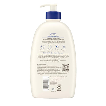 Aveeno Skin Relief Moisturizing Lotion – Calming Post-Shower Ritual for Very Dry Sensitive Skin