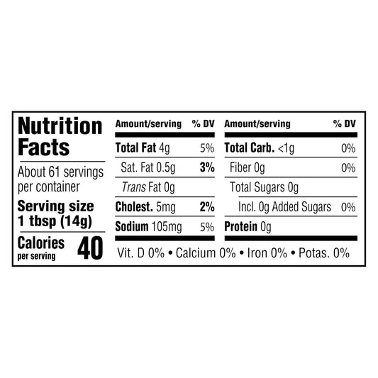 avocado oil as the primary oil instead of soybean or canola