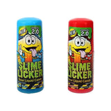 Slime Lickers 2.0 - NEW Version Sour Liquid Candy - Blue Razz & Strawberry Flavors