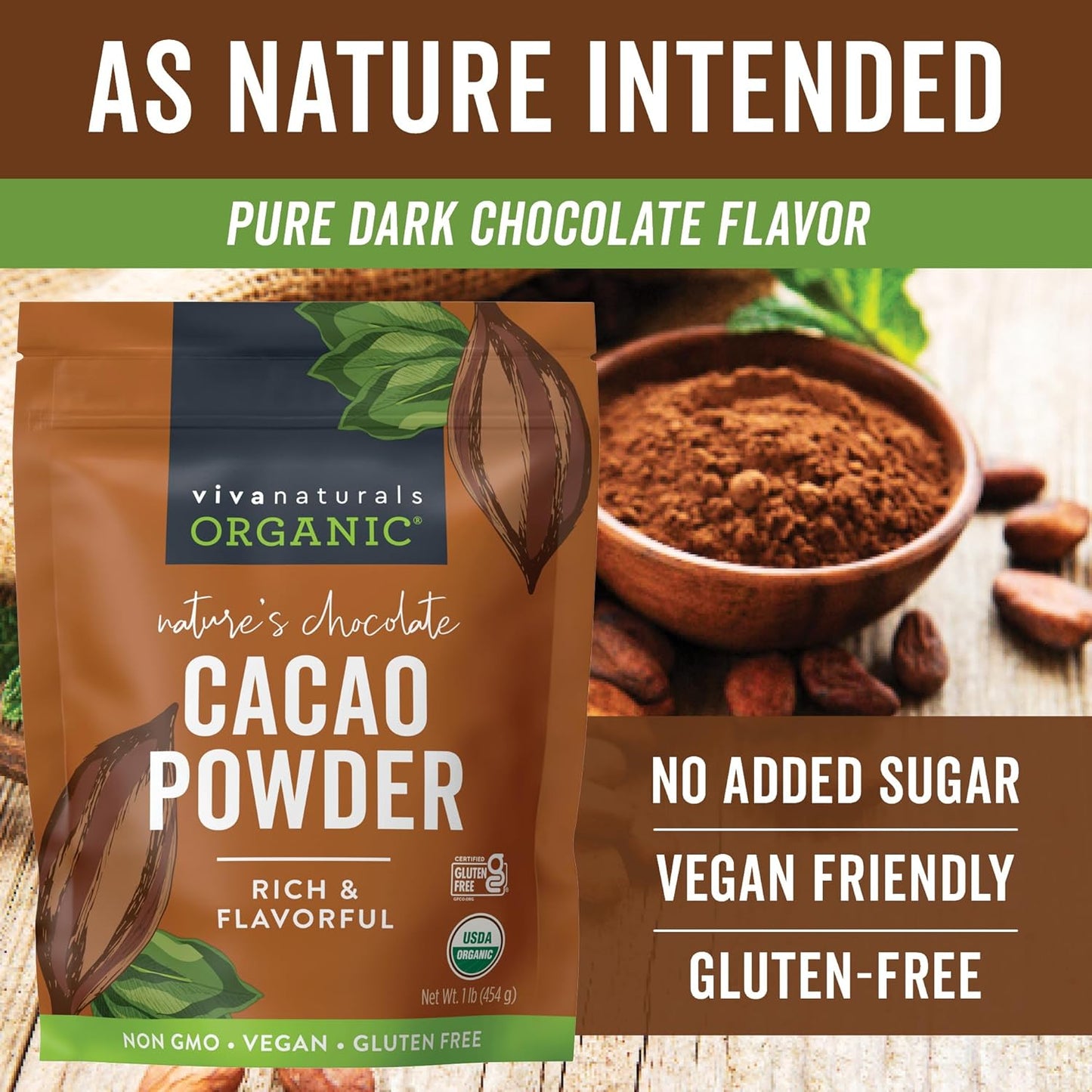Viva_Naturals_Organic_Cacao_Powder,_1lb_-_Unsweetened_Cacao_Powder_With_Rich_Dark_Chocolate_Flavor,_Non-GMO,_Certified_Vegan_&_Gluten-Free,_454_g