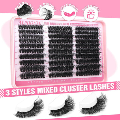 Fluffy_Lash_Clusters_Thick_Volume_Lash_Extension_10-18mm_Cluster_Eyelash_Extensions_DIY_Individual_Lashes_Wispy_at_Home_Pestañas_Pelo_a_Pelo_by_ALPHONSE_(60D+80D+100D,_300pcs)_Makeup_Cosmetic_Eyelashes_Extensions