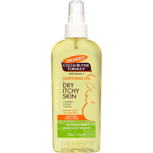 Palmer's_Cocoa_Butter_Formula_Soothing_Oil_with_Vitamin_E,_Dry,_Itchy_Skin_Relief,_Pregnancy-Safe_Anti-Itch_Body_Oil,_5.1_Ounces