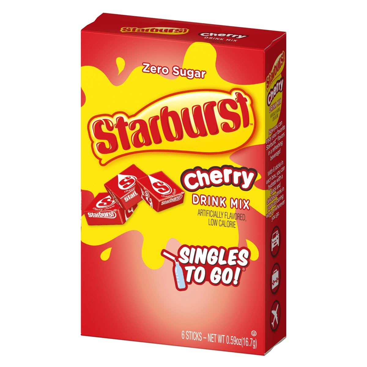 SINGLES_TO_GO!_Starburst_Variety_pack_5_box,_5_flavor_(Raspberry,_Cherry,_Fruit_Punch,_Strawberry_and_Lemon)