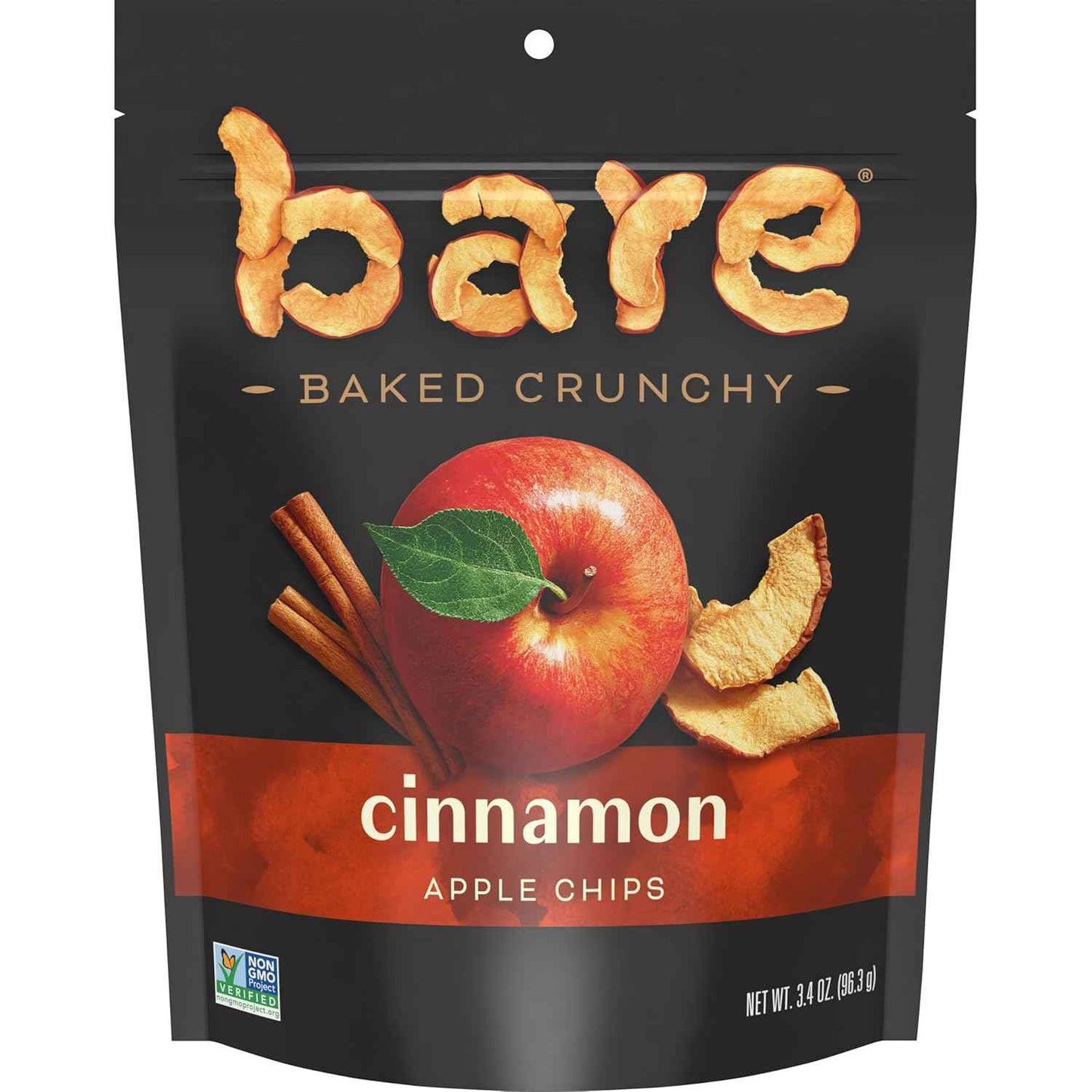 Bare Cinnamon Apple Chips – Lightweight Trail Snack for Hiking Backpack Fuel