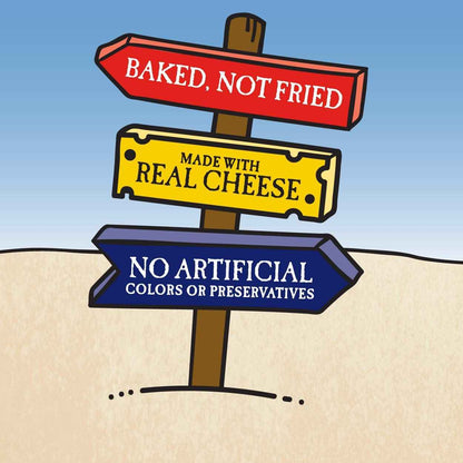 Pirate's Booty Aged White Cheddar Cheese Puffs – Guilt-Free Guilt-Free Snacking, Baked Not Fried Real Cheese