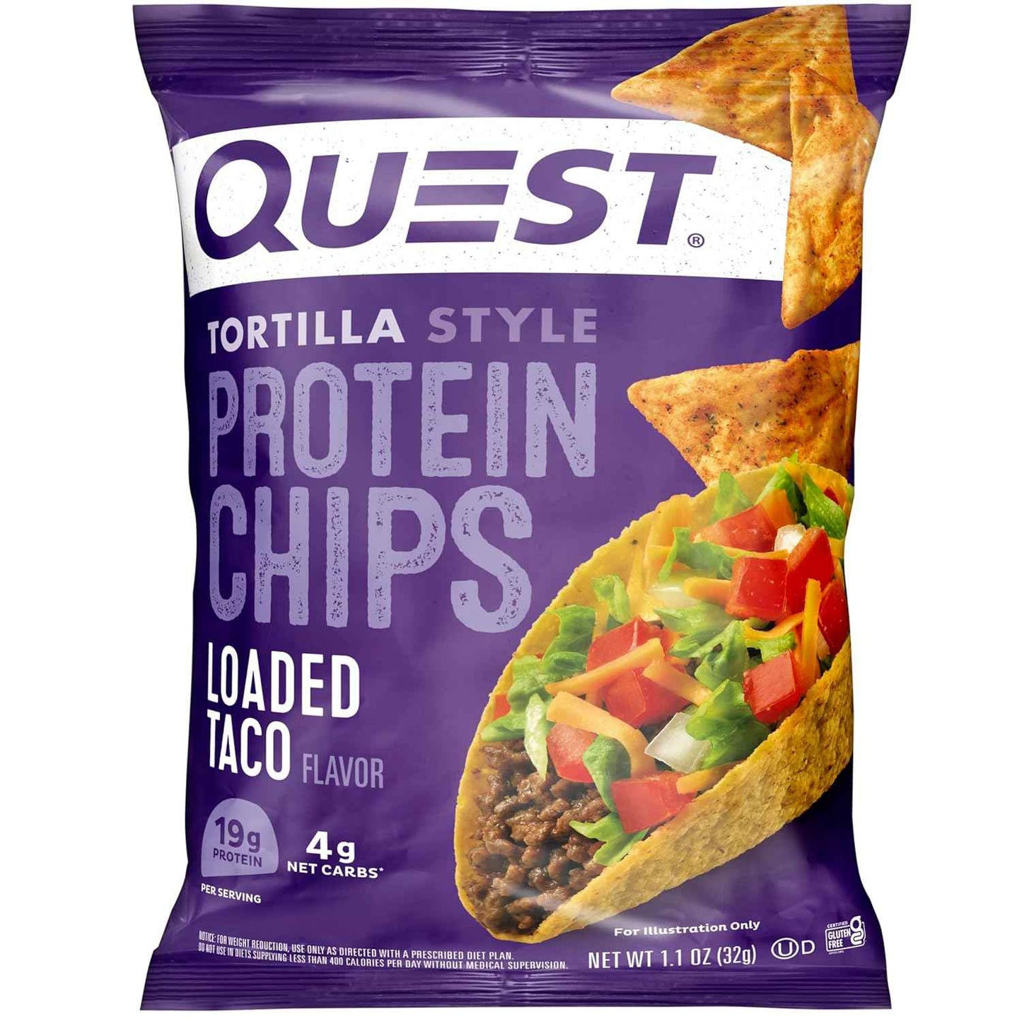 Quest Nutrition Chili Lime Tortilla Style Protein Chips – Quick Protein Boost for Home Office and Study Sessions