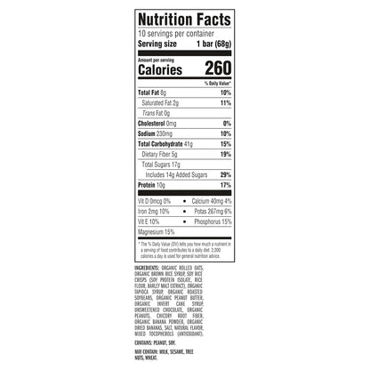 balanced macronutrient blend of protein, fat, and carbohydrates for sustained energy