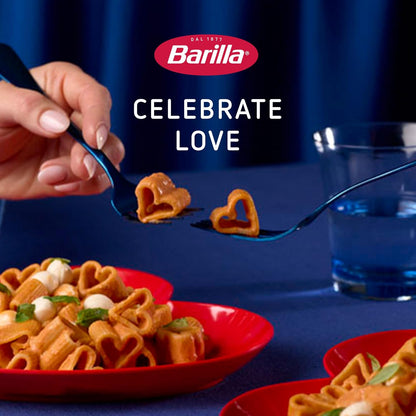 Barilla A Sign of Love Heart Pasta – Premium Limited Edition Panty Staple for Foodies, Elegant Dinner Party Centerpiece