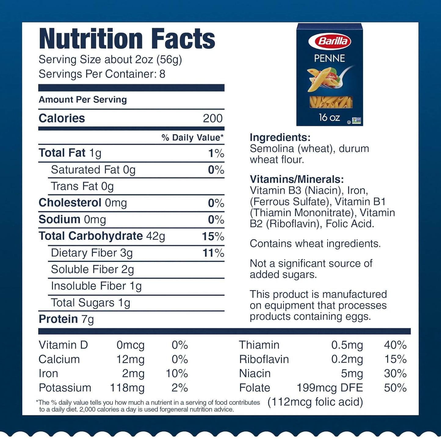 Barilla Penne Pasta, 16 oz Box – Thoughtful Pantry Gift for College Students Living on Their Own