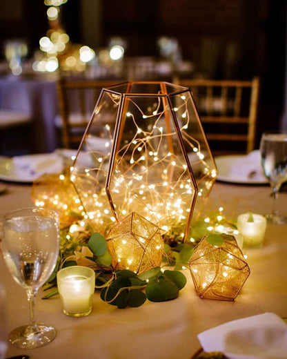 Homemory 4-Pack Battery Operated Fairy Lights – Flameless String Lights Safe for Bedroom Sleep, Kids Room, and Pet Areas