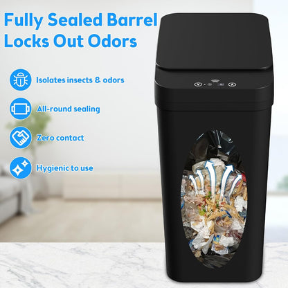 battery-powered (2 aa, not included) with no wiring required