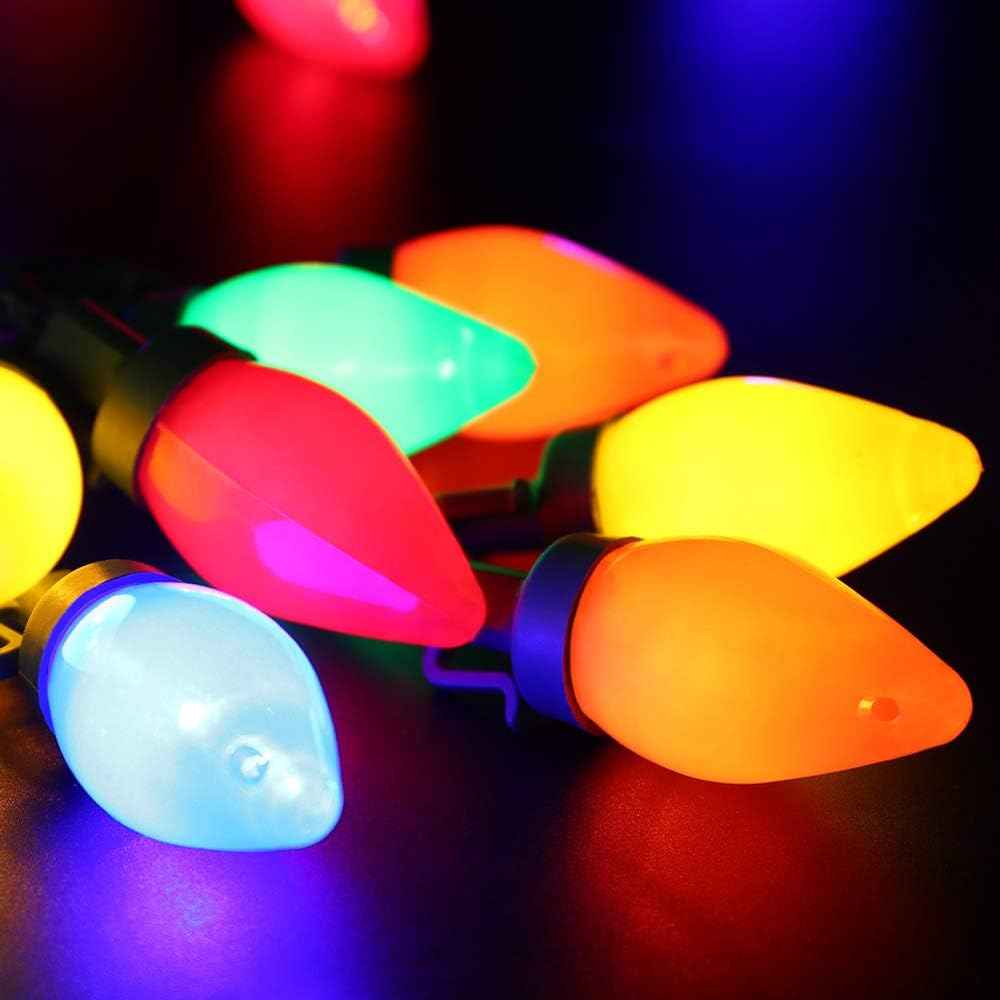 LumioGlow Kids Room Lights - Shatterproof C7 String for Nursery and Playroom Decor