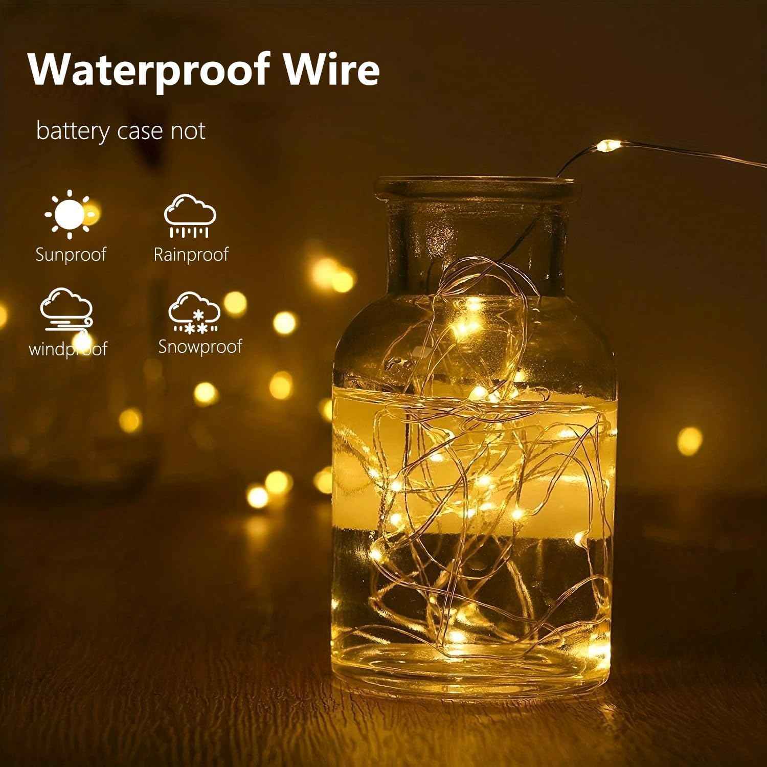 Luminara Starry String Lights – Housewarming Gift for Women and Mom, Timer Set for Cozy First Nights In