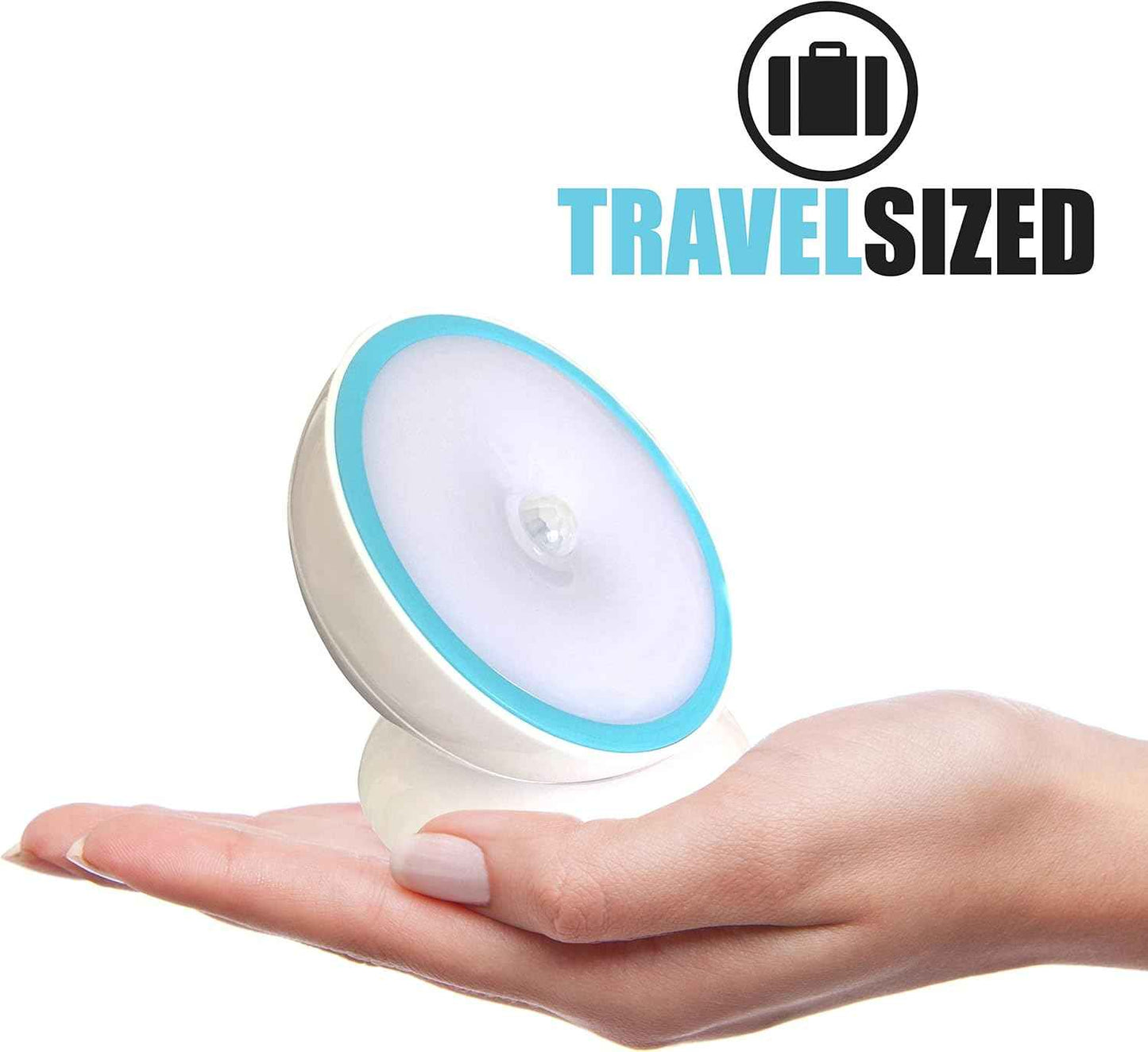 Cruise On Battery-Powered Motion Light – Travel-Friendly 360° LED Lamp for Cruise Staterooms and Rental Cabins