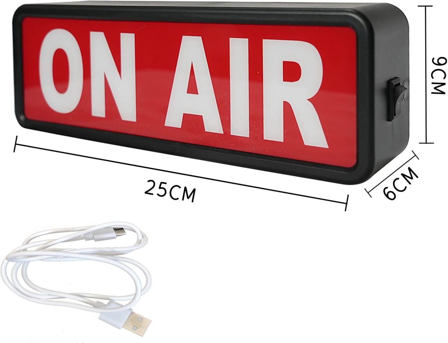 battery-powered operation (3 batteries, not included) for cord-free placement