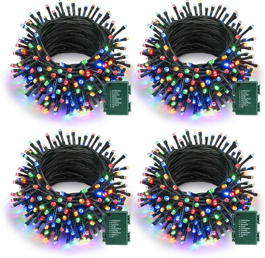 LumDecor Battery String Lights – Child and Pet Safe Cordless Lighting for Kids Room and Playroom, Cool Touch LED 6hr Timer