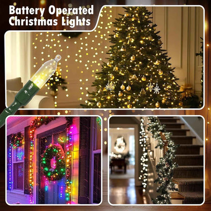 Lumicharm Battery String Lights – Thoughtful Housewarming Gift for Her, 18ft Warm White Decor with Timer