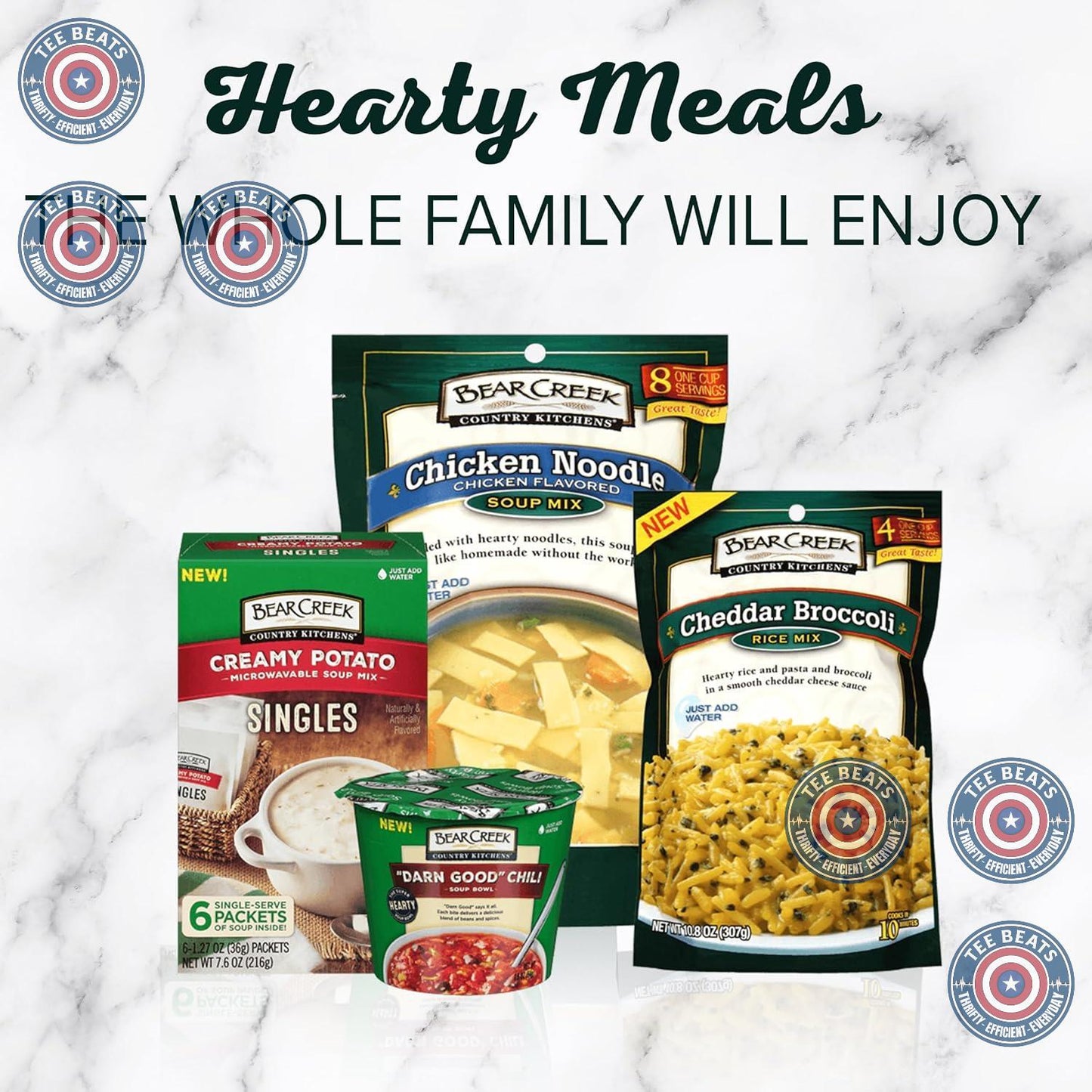 Bear Creek Tortilla Soup Mix – 15-Minute Weekday Meal Solution for Busy Home Cooks, 8 Servings