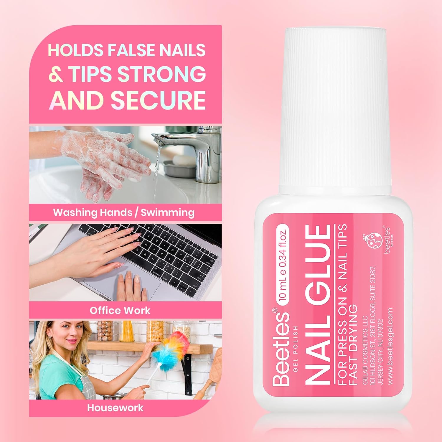 Beetles 10ML Nail Glue – Thoughtful Birthday Gift for Beginners Who Love DIY Press-On Nails