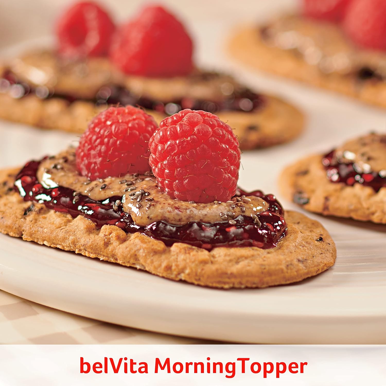 belVita Cranberry Orange Breakfast Biscuits – Simple Pantry Staple for Zero-Prep Mornings, 8 Packs of 4 Bars