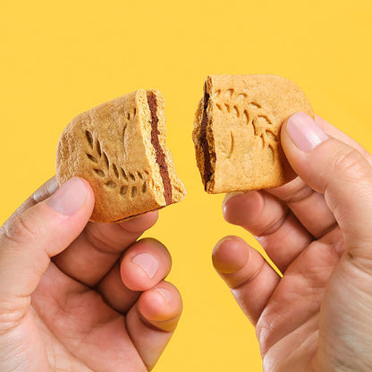 belVita Dark Chocolate Creme Sandwiches – Commute-Friendly Steady Energy for Busy Workdays, 12-Pack Value Box