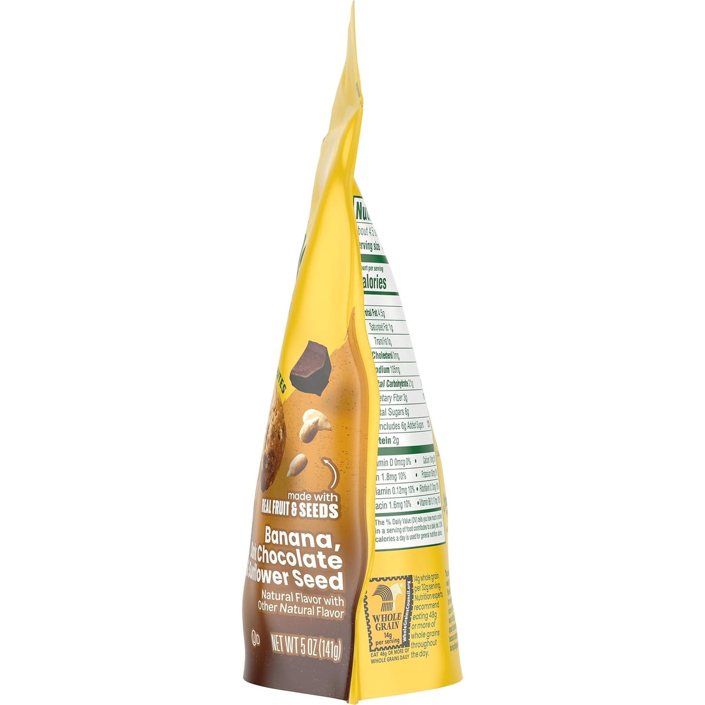 belVita Energy Snack Bites Banana Dark Chocolate – Portable Hiking Trail Snack with Sustained Energy, 5 oz Pouch